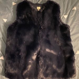 Faux Fur Vest